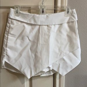 White skort (shorts underneath) size XS